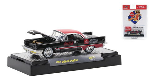Miniatura M2 Machines 1:64 1957 Desoto Fireflite Coca-cola