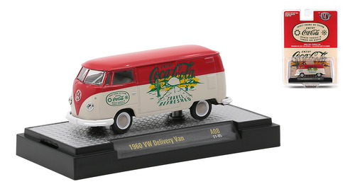 Miniatura M2 Machines 1:64 1960 Vw Delivery Van Kombi Coca