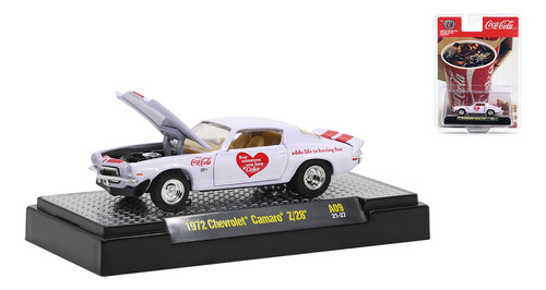 Miniatura M2 Machines 1:64 1972 Chevrolet Camaro Z/28 Coca