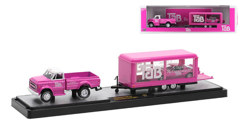 M2 Machines 1:64 Chevy C60 Truck & Camaro Iroc-z Tab