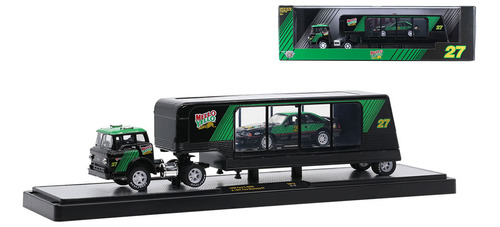 M2 Machines 1:64 Ford C-8000 & Mustang Gt Mello Yello