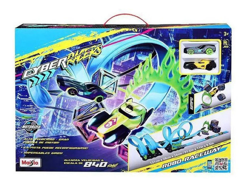 Pista Maisto Cyper Racers Robo Raceway
