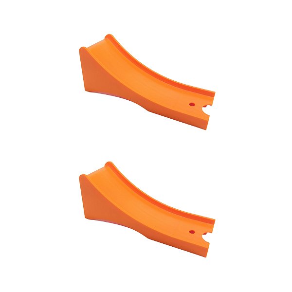 Kit 02 Rampas Para Pistas De Carrinhos Escala Hot Wheels