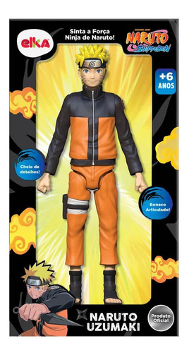 Boneco Articulado Naruto Uzumaki Elka