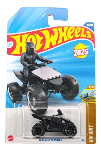 Hot Wheels Tesla Cyberquad Hyw31 2025d