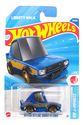 Hot Wheels Nissan Skyline 2000gt-r Lbwk Hyx54 2025f