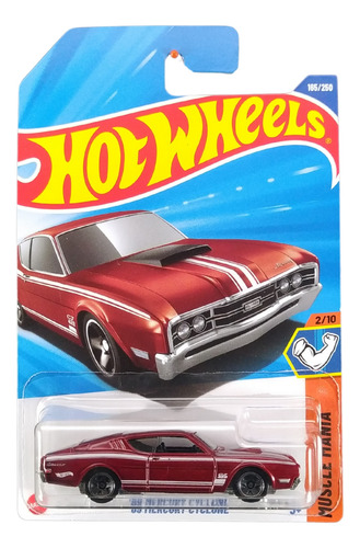 Hot Wheels 69 Mercury Cyclone Hyy61 2025g