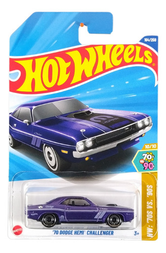 Hot Wheels 70 Dodge Hemi Challenger Hyy96 2025h