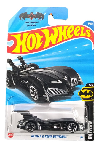 Hot Wheels Batman & Robin Batmobile Hyw60 2025a