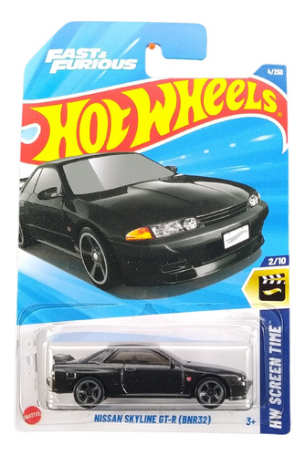 Hot Wheels Nissan Skyline Gt-r (bnr32) Hyy72 2025a
