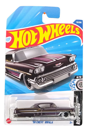 Hot Wheels 58 Chevy Impala Hyx38 2025e