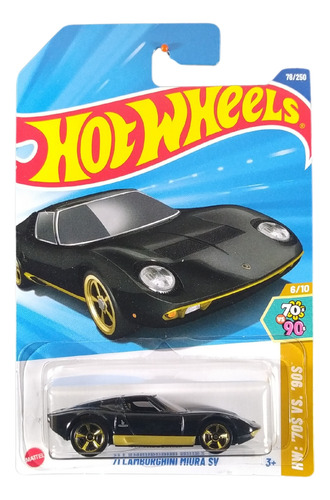Hot Wheels '71 Lamborghini Miura Sv Hyx73 2025j