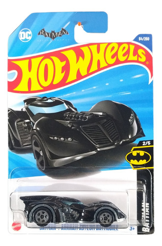 Hot Wheels Batman: Arkham Asylum Batmobile Hyx81 2025k
