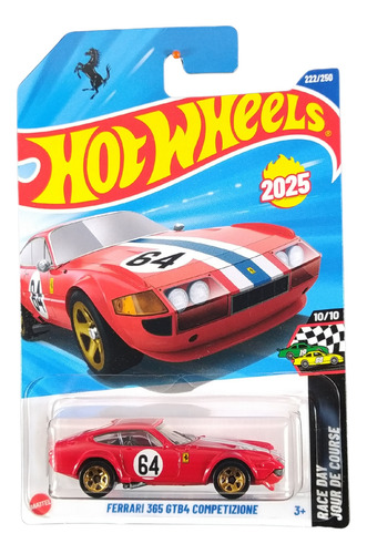 Hot Wheels Ferrari 365 Gtb4 Competizione Hyw48 2025l