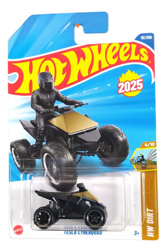 Hot Wheels Tesla Cyberquad Hyx91 2025l