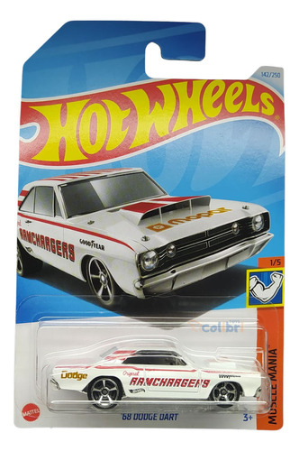 Hot Wheels 68 Dodge Dart Htc57 2024g