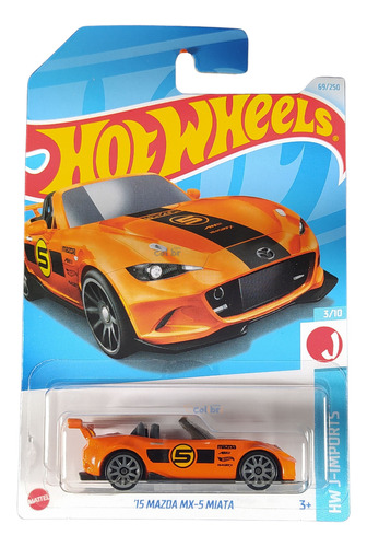 Hot Wheels 15 Mazda Mx-5 Miata Htd22 2024h