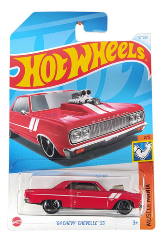 Hot Wheels 64 Chevy Chevelle Ss Htc58 2024h