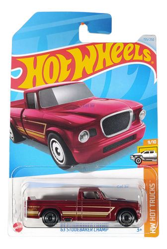 Hot Wheels 63 Studebaker Champ Htc35 2024h
