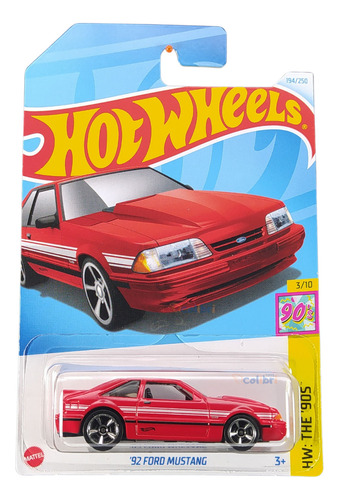 Hot Wheels 92 Ford Mustang Htb05 2024k