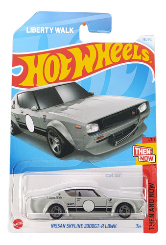 Hot Wheels Nissan Skyline 2000gt-r Lbwk Htc65 2024k