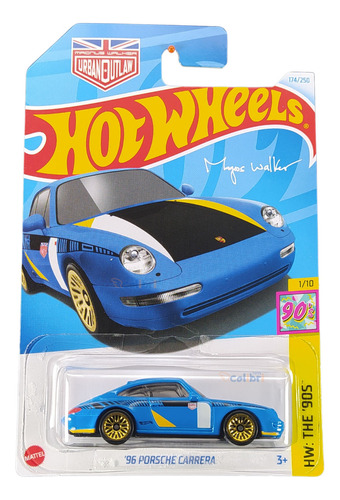 Hot Wheels 96 Porsche Carrera Htb03 2024k
