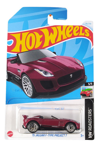 Hot Wheels 15 Jaguar F-type Project 7 Htd74 2024l
