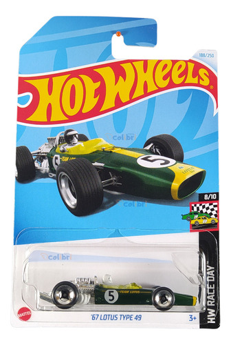 Hot Wheels 67 Lotus Type 49 Hry76 2024l