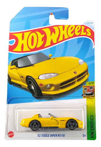 Hot Wheels 92 Dodge Viper Rt/10 Htc24 2024m
