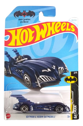 Hot Wheels Batman & Robin Batmobile Htd51 2024m