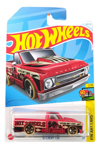 Hot Wheels 67 Chevy C10 Htd72 2024n