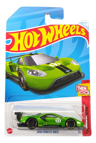 Hot Wheels 2016 Ford Gt Race Htc71 2024n