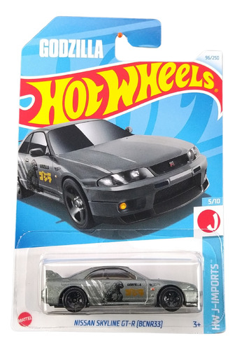 Hot Wheels Nissan Skyline Gt-r Bcnr33 Godzilla Htd96 2024n