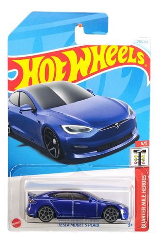 Hot Wheels Tesla Model S Plaid Hry91 2024p