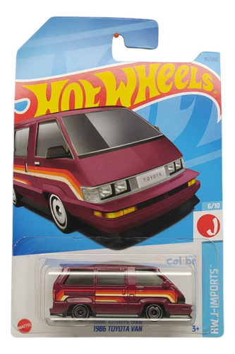 Hot Wheels 1986 Toyota Van Hkk66 2023q