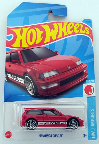 Hot Wheels 90 Honda Civic Ef Hkj16 2023d