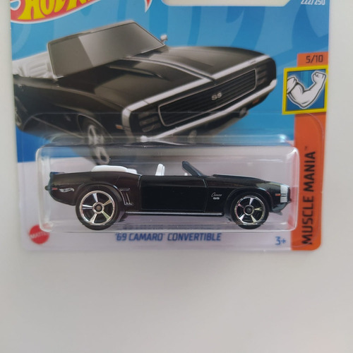 Hot Wheels 69 Camaro Convertible Hcv72 2022