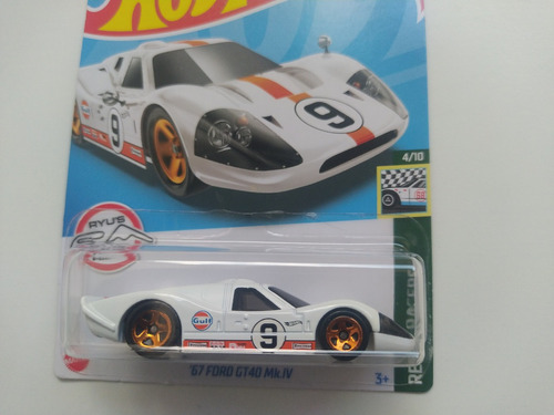 Hot Wheels 67 Ford Gt40 Mk.iv Hcw67 2022