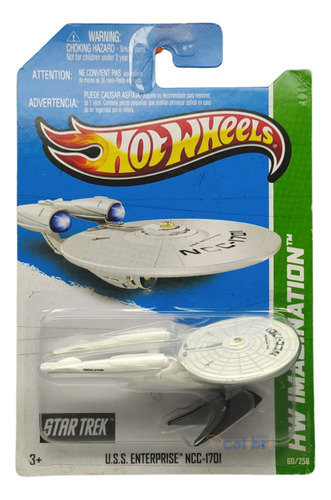 Hot Wheels U.s.s. Enterprise Ncc-1701 X1630 2013