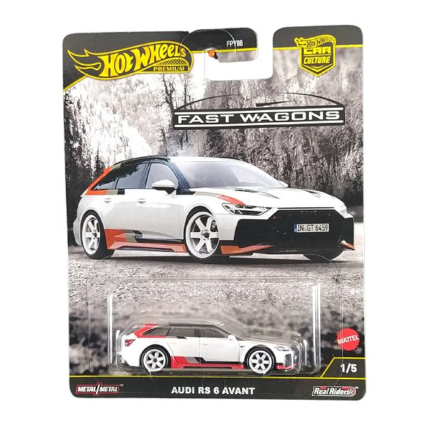 Hot Wheels Premium Car Culture Audi RS 6 Avant JBK51