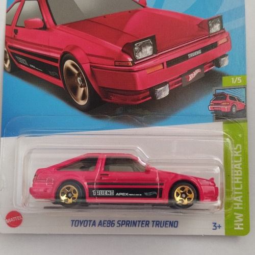Hot Wheels Toyota Ae86 Sprinter Trueno Hcw77 2022