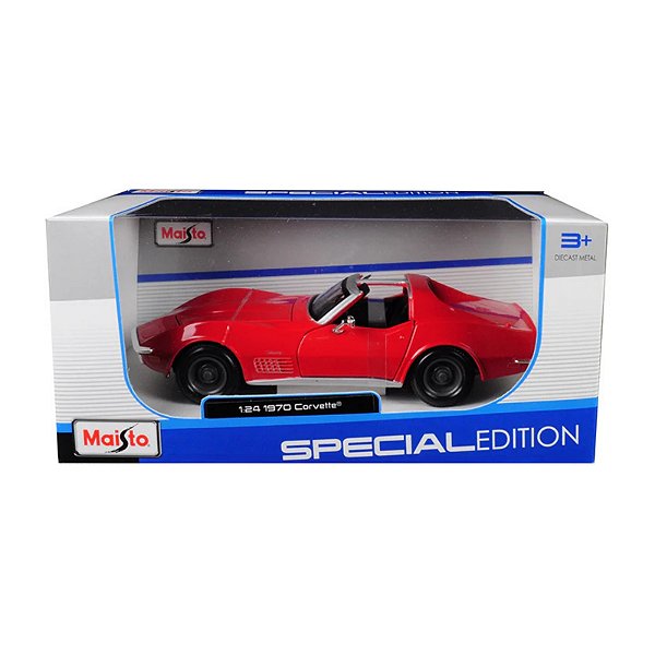 Maisto Special Edition 1:24 1970 Corvette Vermelho