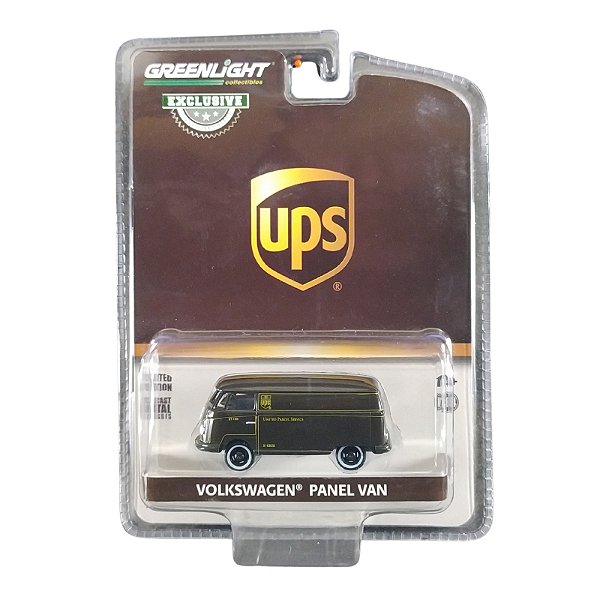 Miniatura 1:64 Greenlight Volkswagen Panel Van UPS Kombi
