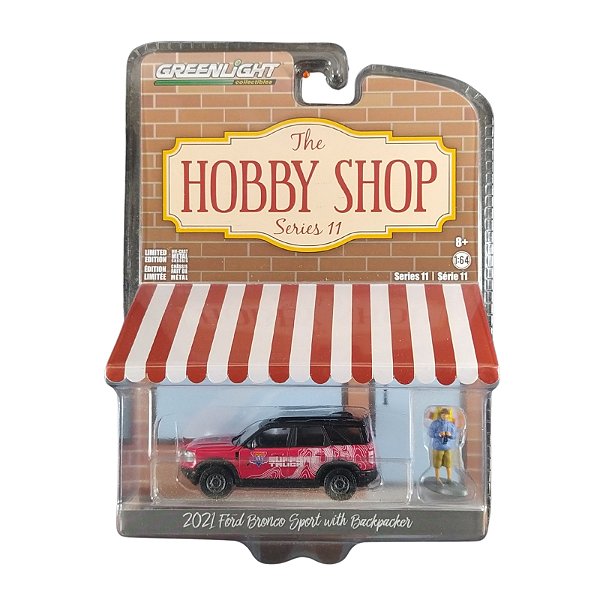 Miniatura 1:64 Greenlight Hobby Shop 2021 Ford Bronco Sport