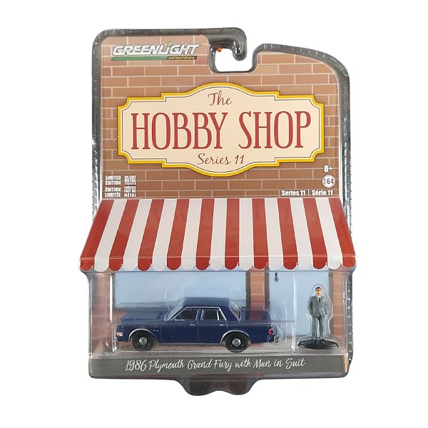 Miniatura 1:64 Greenlight Hobby Shop 86 Plymouth Grand Fury
