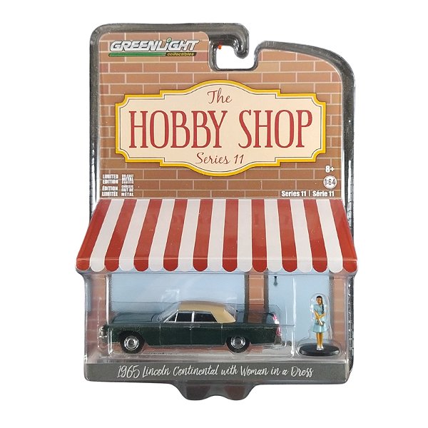 Miniatura 1:64 Greenlight Hobby Shop 65 Lincoln Continental