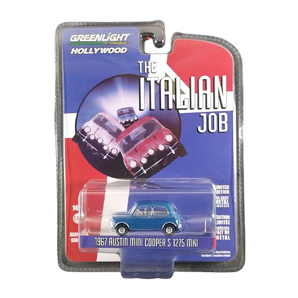 Miniatura 1:64 Greenlight Austin Mini Cooper Italian Job