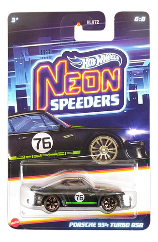 Hot Wheels Neon Speeders Porsche 934 Turbo Rsr Jcb05