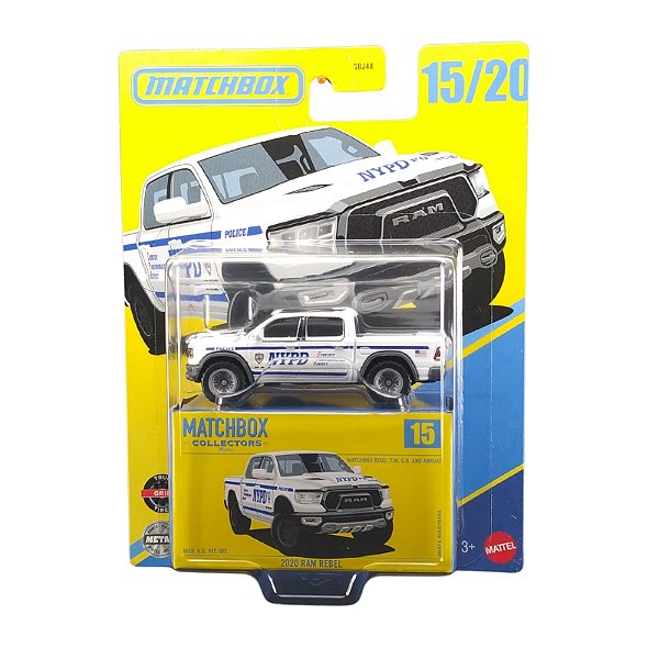 Matchbox Collectors Premium 2020 Ram Rebel JCL40