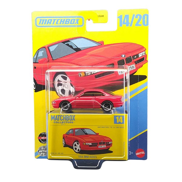 Matchbox Collectors Premium 1994 BMW 850CSi JCL30